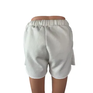 Vintage Havana Women's White Fleece Wide Leg Lounge Athletic Sweat Shorts Sz XS thumbnail 3