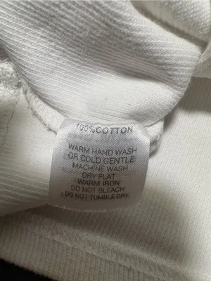 I.AM.GIA White Ribbed Crop Tank with Neon Green Script thumbnail 5