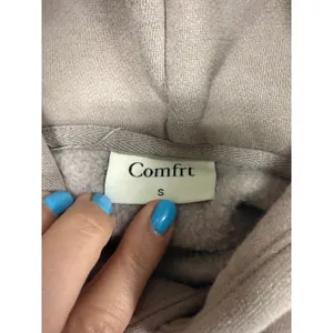 Comfrt Signature Unisex Weighted Hoodie |‎ Stone Brown | Size Small thumbnail 2
