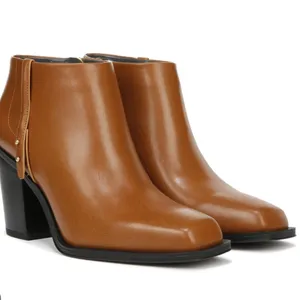 NEW FRANCO SARTO Vivica Bootie Color: Tan Synthetic SZ-8 thumbnail 2