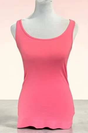 Apt. 9 Essentials pink tank top in XS thumbnail 1