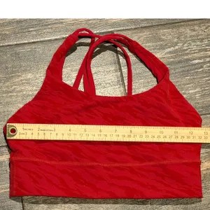 Lululemon Energy Bra Longline Lunar New Year Strappy Sports‎ B-D Cup Size 6 Yoga thumbnail 5