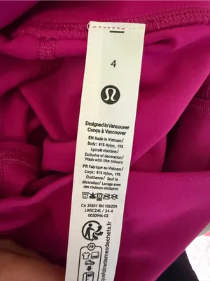 NWT lululemon Align High-Rise Pant 28” Ripened Raspberry Pink Size 4 $98 thumbnail 5