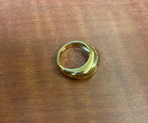 House of Harlow gold tone chunky ring size 7 thumbnail 3