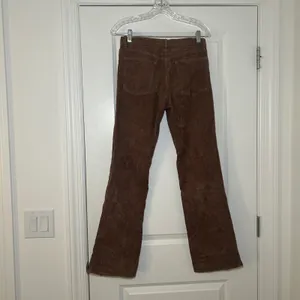 J. Galt Brandy Melville Brown Corduroy Straight Leg Pants Women Size S minimal thumbnail 3