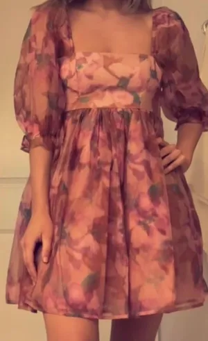 Forever 21 Floral Babydoll Dress thumbnail 2