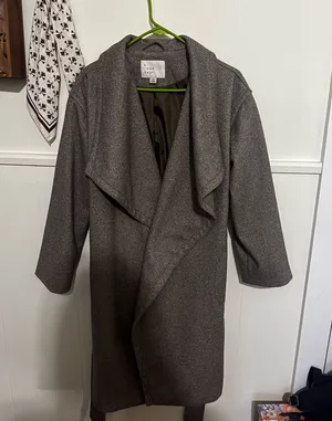 Trench Coat Gray Size XS thumbnail 1