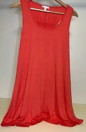 NWT Abound coral-ish Stretchy Dress-medium thumbnail 1