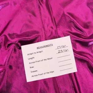 By ANTHROPOLOGIE Magenta Pink Shimmer Shine Lamé Buttondown‎ Top Blouse X-Small thumbnail 15