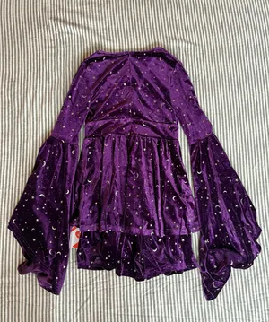 Witchy Cider Purple Romper thumbnail 3