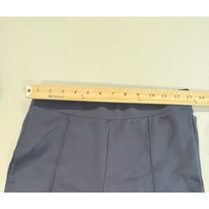 Old Navy Stevie Straight Leg Pants Womens Small Navy Elastic Minimal Travel Work thumbnail 7