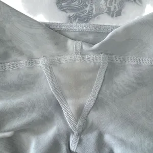 Size 8 Lululemon Train Times Short 6" Inseam Eternal Wave White / White thumbnail 9