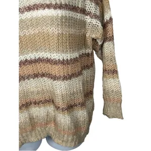 American Eagle Oversized Striped Chunky Knit Sweater | Small thumbnail 5