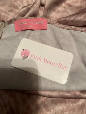 NWT Pink Moon Bay Zebra Side Slit Dress thumbnail 2