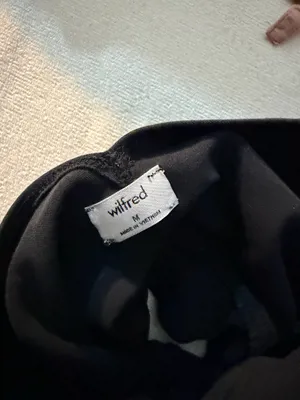 Wilfred Aritzia sheer top with bodysuit thumbnail 5