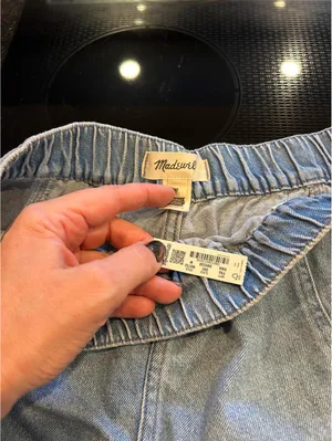 Madewell Women's Denim Shorts Elastic Waist thumbnail 3