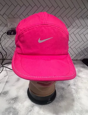 Nike Daybreak Dri-FIT Running Hat Cap Hot Pink Reflective Swoosh Lightweight thumbnail 1