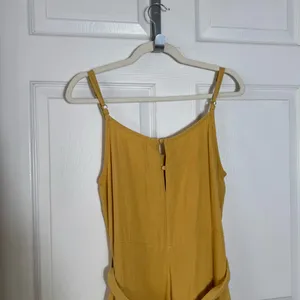 Outerknown Yellow Gauze Jumpsuit Organic‎ Cotton Relaxed Small thumbnail 6