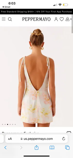 Peppermayo Alden mini dress thumbnail 2
