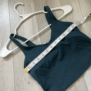Lululemon Align Tank Top crop womens Teal size 2 workout athleisure gym outdoor thumbnail 3