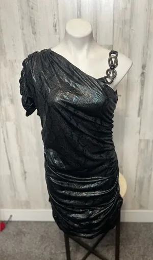 Black mini dress Black Size undefined thumbnail 1