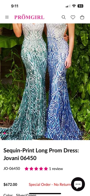 Jovani Prom Dresss thumbnail 3