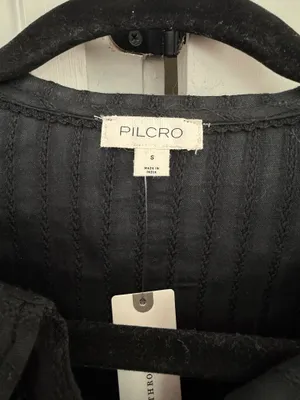 Pilcro Keira Waisted Tuxedo Blouse thumbnail 4