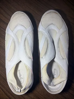 Easy Spirit Size 9 Whirlwinds Comfort Slip On Shoes White thumbnail 1