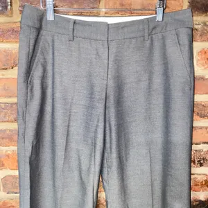 Elie Tahari Brown Wide Leg Relaxed Fit Wool Blend Dress Pants Women's Size 12* thumbnail 2