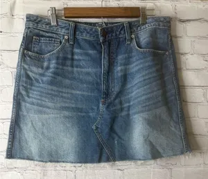 Abercrombie & Fitch Blue Denim Skirt size 32 thumbnail 1