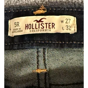 Hollister Jeans Womens Size 5 Straight Leg Low Rise Dark Wash Stretch Denim Y2K thumbnail 3