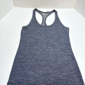 Beyond Yoga Spacedye Step Up Racerback Tank Heathered Gray Athletic thumbnail 1