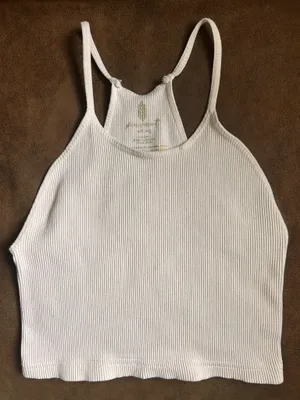 Free People Movement White Tank thumbnail 1