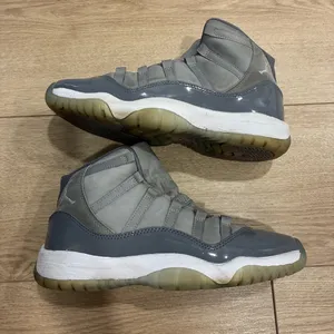 Size 6Y/7.5W - Nike Air Jordan 11 Retro "Cool Grey" Sneakers - 378038-005 thumbnail 2