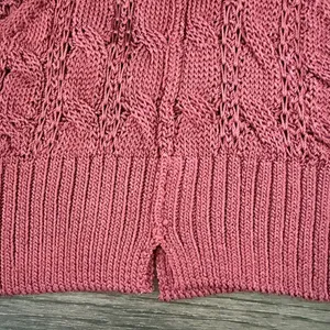 Free‎ People The Vest of Us Crop Knit Sweater Vest thumbnail 7