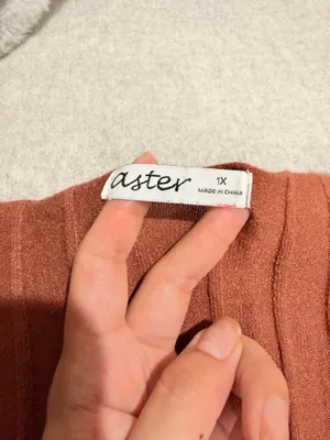 Burnt orange long sleeve Size 1X thumbnail 3