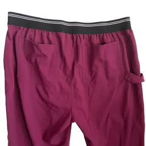Beyond Scrubs Women Scrub Pants MP Maroon‎ Medical Uniform Nurse Workwear Dental thumbnail 6