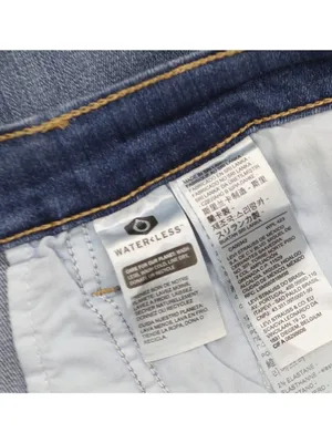 NWT Levi's 726 High Rise Flare Womens Jeans Button Fly Take a Walk Blue 22W thumbnail 5