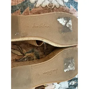 Sam Edelman Womens Slip On Buckle Platform Platform Sandals Size 9 GUC thumbnail 10
