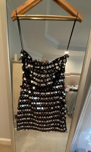 12th Tribe Sequin Mini Dress Size S thumbnail 1