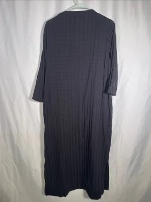 Tuckernuck Pomander Place Womens Black Carolina Caftan Swim Coverup Dress Large thumbnail 4