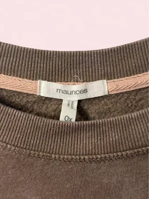 Maurice's Nashville Tennessee Chenille Boots Oversized Relaxed Crewneck Sweatshirt 0X thumbnail 3