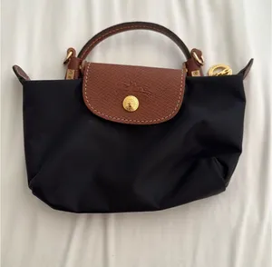 Black Longchamp Le Pliage tote  thumbnail 1