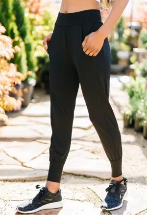 Women’s Zyia Active Jogger Bottle II Pants Black Size M thumbnail 1