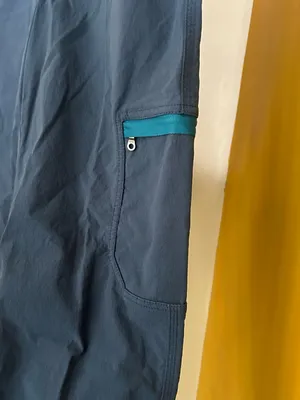 Title Nine Women's Hiking Pants Climbing Outdoor Athletic Gorpcore Blue‎ Size 8 thumbnail 2