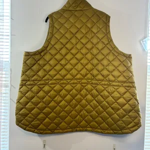 Athleta Whisper Featherless‎ Quilted Puffer Vest Olive Green Plus Size 3X thumbnail 2