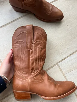 Tecova Cowboy Boots Size 8.5 thumbnail 4