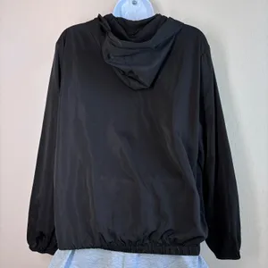 Brandy Melville Malibu California Lightweight Zip Up Hooded Jacket‎ Fits Med/Lg thumbnail 4