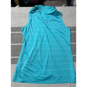 Nike Golf Dri Fit Sleeveless Polo Shirt Women's Medium‎ Tour Performance thumbnail 5