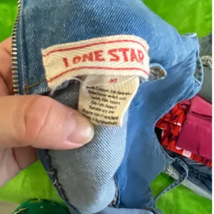 Lone Star Blue Mini Denim Dress Sz M Boho Western Festival Cowgirl thumbnail 6